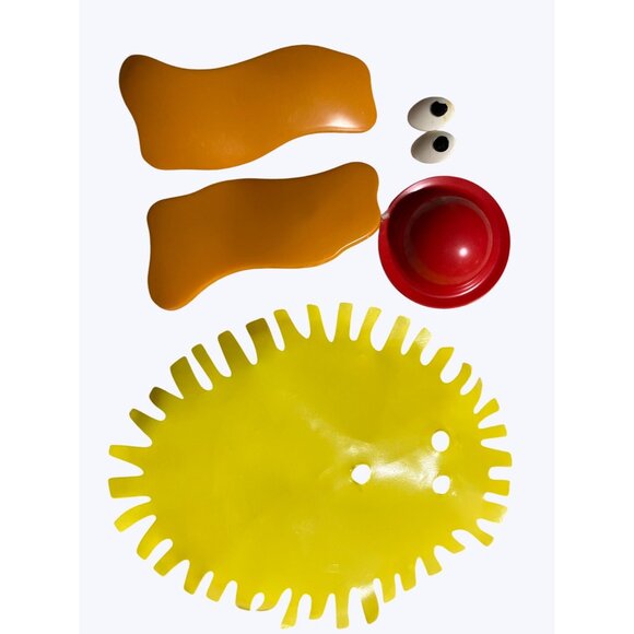 Tupperware Eggsters 3-In-1 Toy Set Pudgy Pup Lumpy Lion Bulgy Bear Characters - Picture 7 of 16